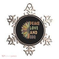 Peace Love And BBQ Ornament thumb 0