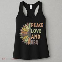 Peace Love And BBQ Women's Tank Top thumb 3