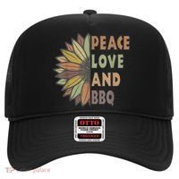 Peace Love And BBQ Hat thumb 0