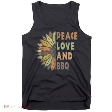 Peace Love And BBQ Tank Top