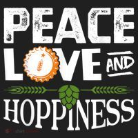 Peace Love And Hoppiness Craft Beer IPA Lovers Brewing Beanie thumb 2