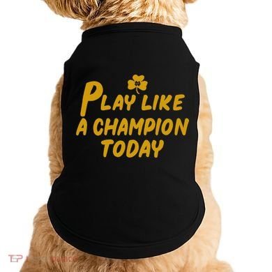 Play Like A Champions Todays For Funny Gift Doggie Tank