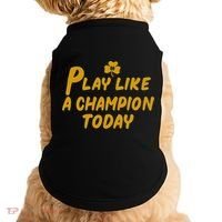 Play Like A Champions Todays For Funny Gift Doggie Tank thumb 0