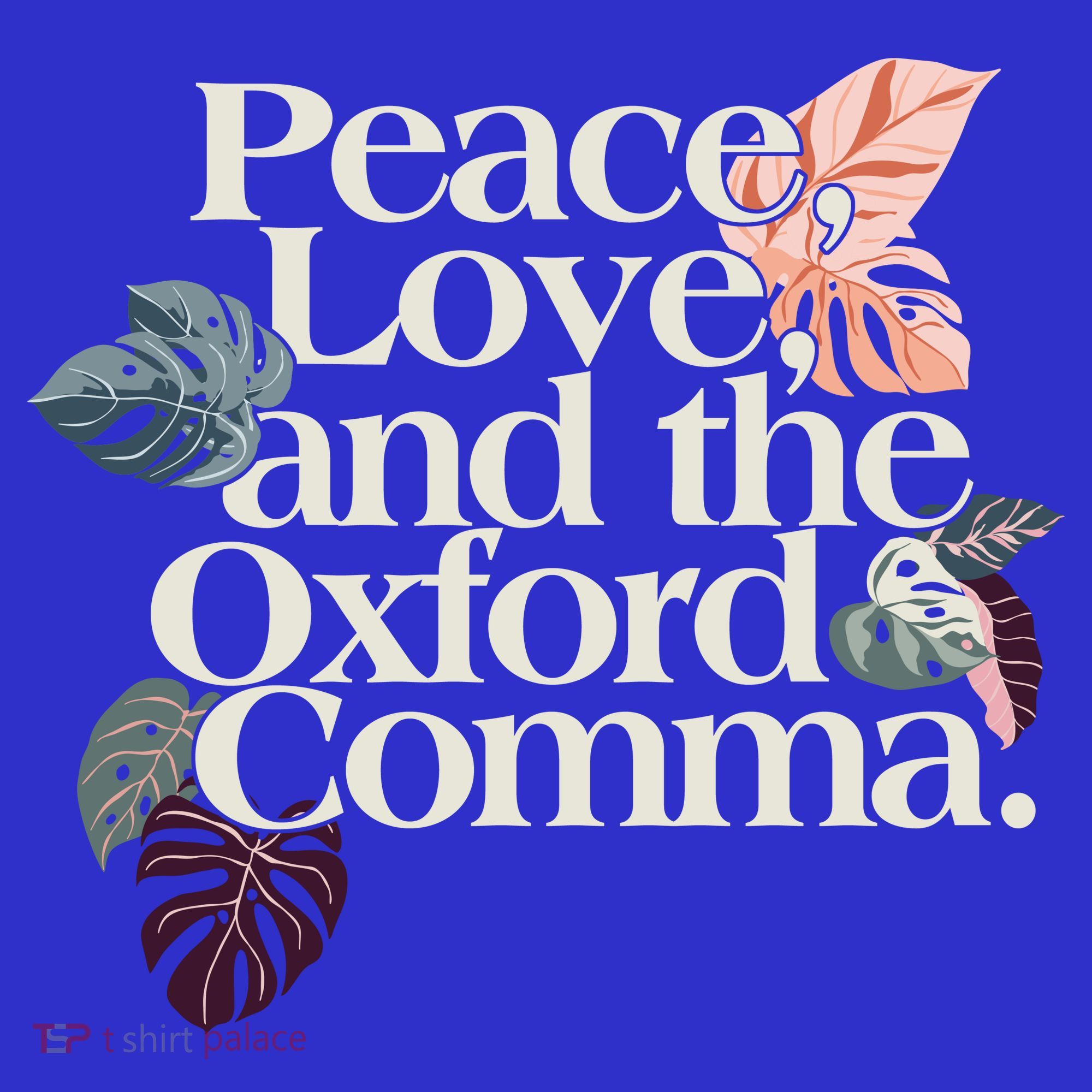 Peace Love And The Comma Grammar Lover Visor