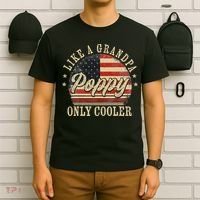 Poppy Like A Grandpa Only Cooler Poppy T-Shirt thumb 6