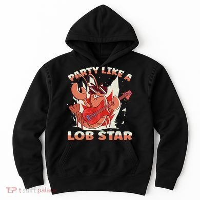 Party Like A Lob Star Lobster Hoodie