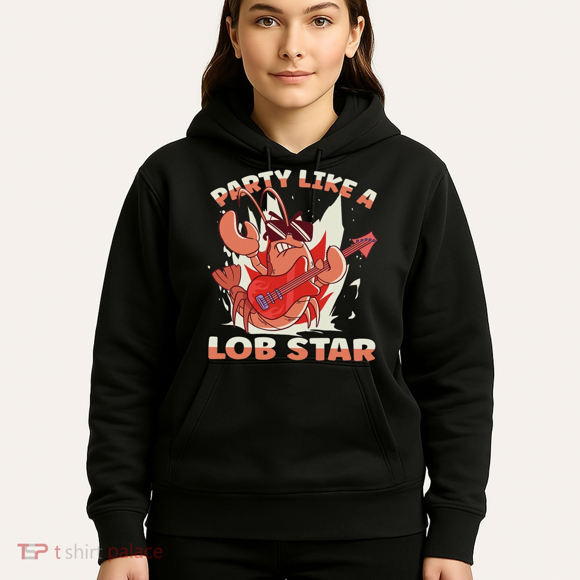 Party Like A Lob Star Lobster Hoodie