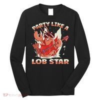 Party Like A Lob Star Lobster Long Sleeve Shirt thumb 0