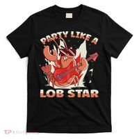 Party Like A Lob Star Lobster T-Shirt thumb 0
