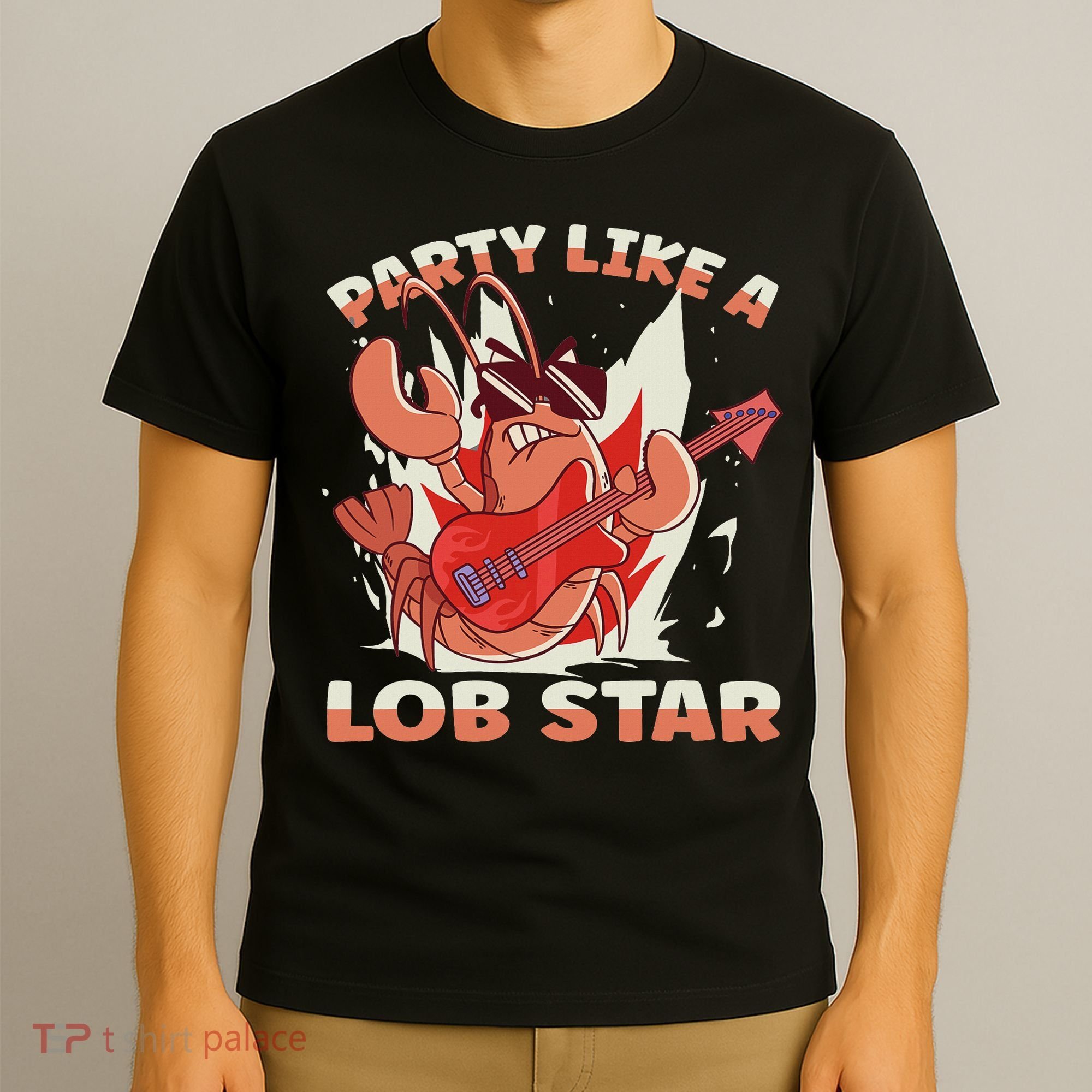 Party Like A Lob Star Lobster T-Shirt