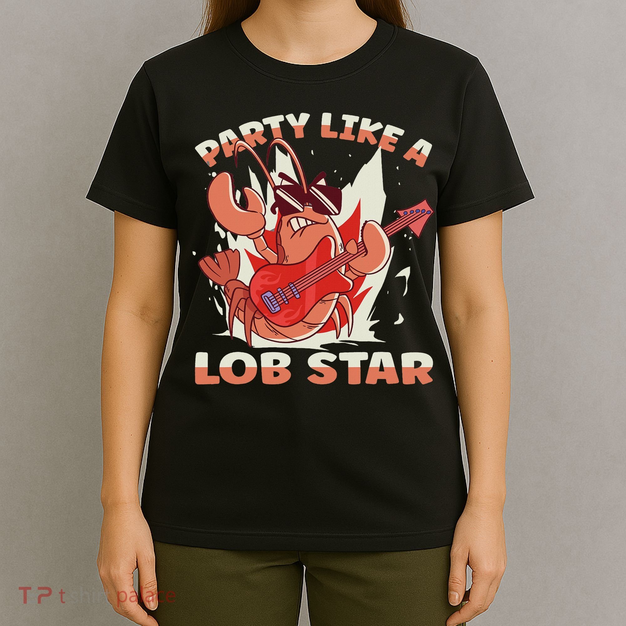 Party Like A Lob Star Lobster T-Shirt