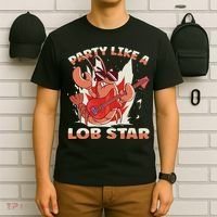 Party Like A Lob Star Lobster T-Shirt thumb 6