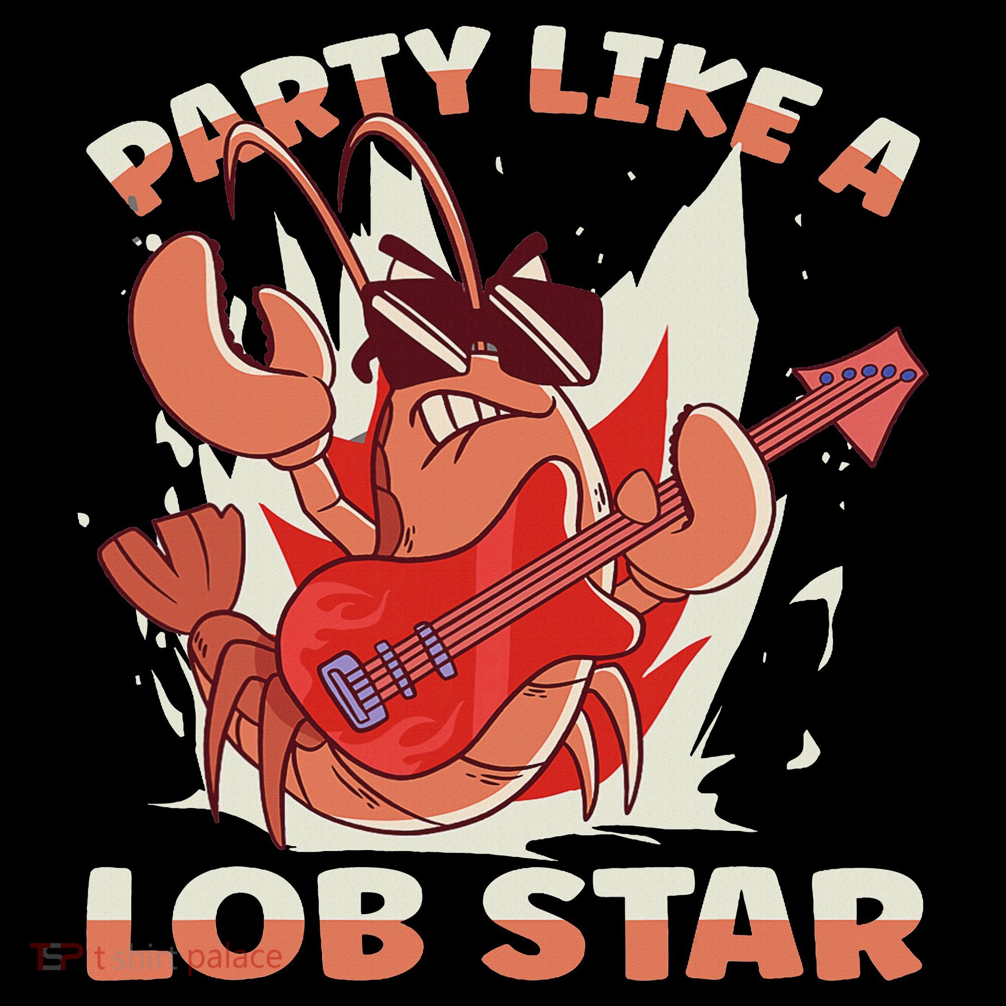 Party Like A Lob Star Lobster Mousepad