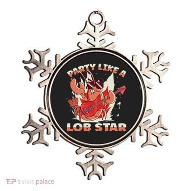 Party Like A Lob Star Lobster Ornament