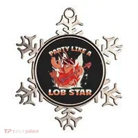 Party Like A Lob Star Lobster Ornament thumb 0
