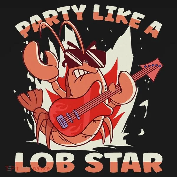 Party Like A Lob Star Lobster Ornament