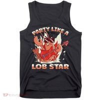 Party Like A Lob Star Lobster Tank Top thumb 0