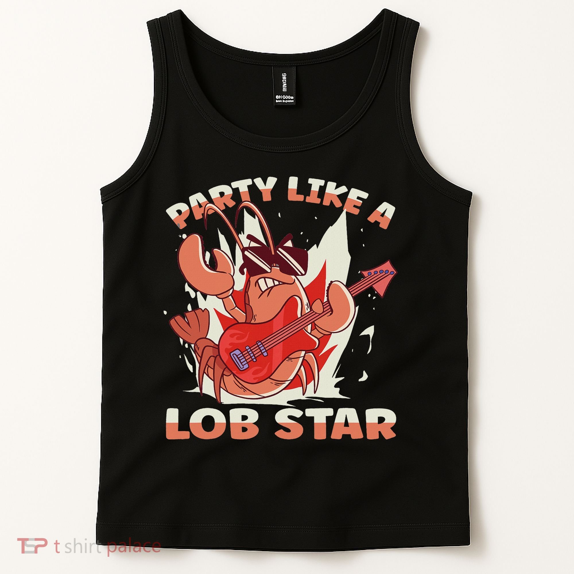 Party Like A Lob Star Lobster Tank Top