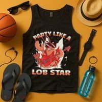 Party Like A Lob Star Lobster Tank Top thumb 4