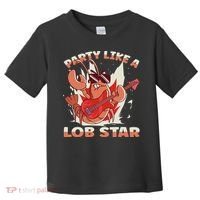 Party Like A Lob Star Lobster Toddler T-Shirt thumb 0