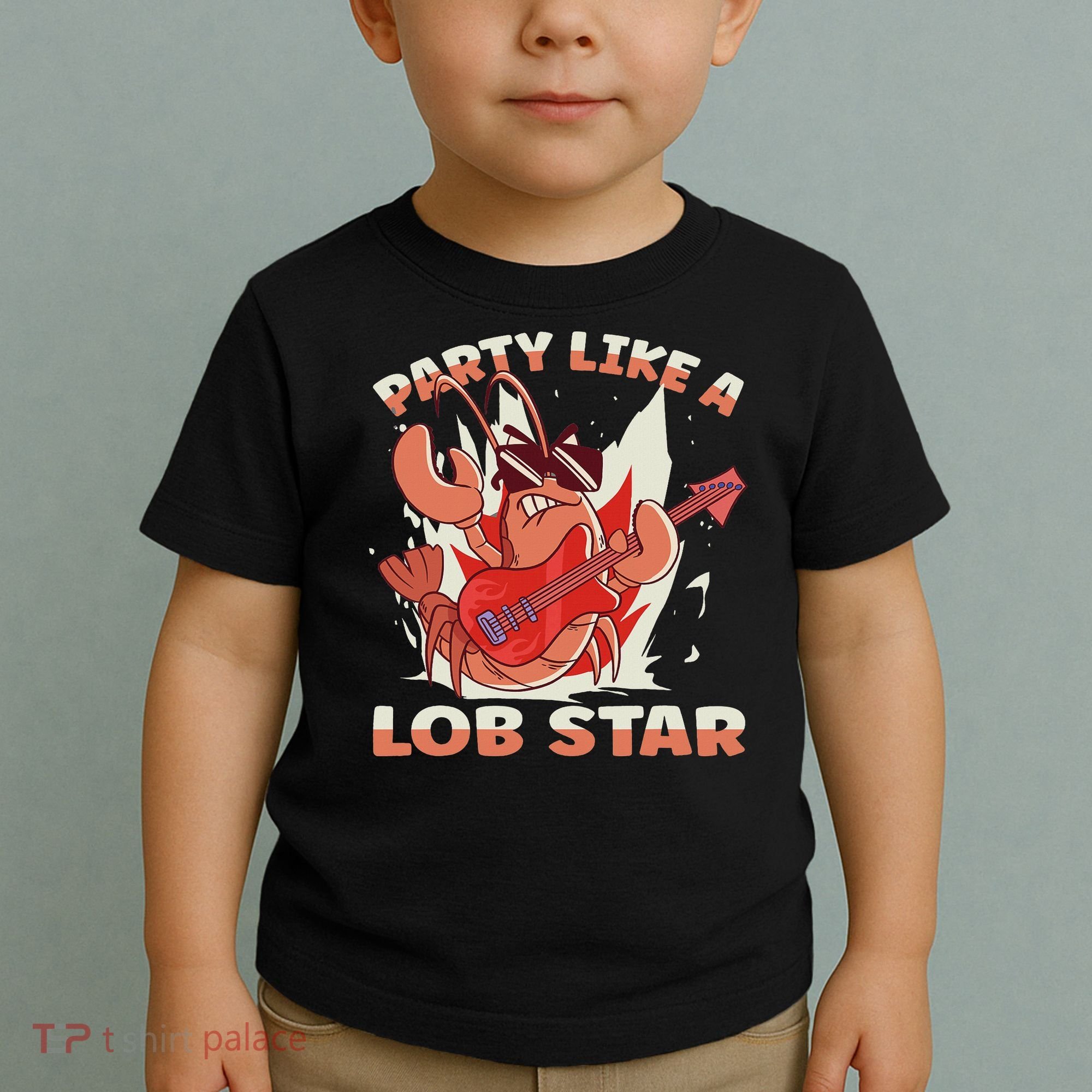 Party Like A Lob Star Lobster Toddler T-Shirt