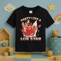 Party Like A Lob Star Lobster Toddler T-Shirt thumb 3