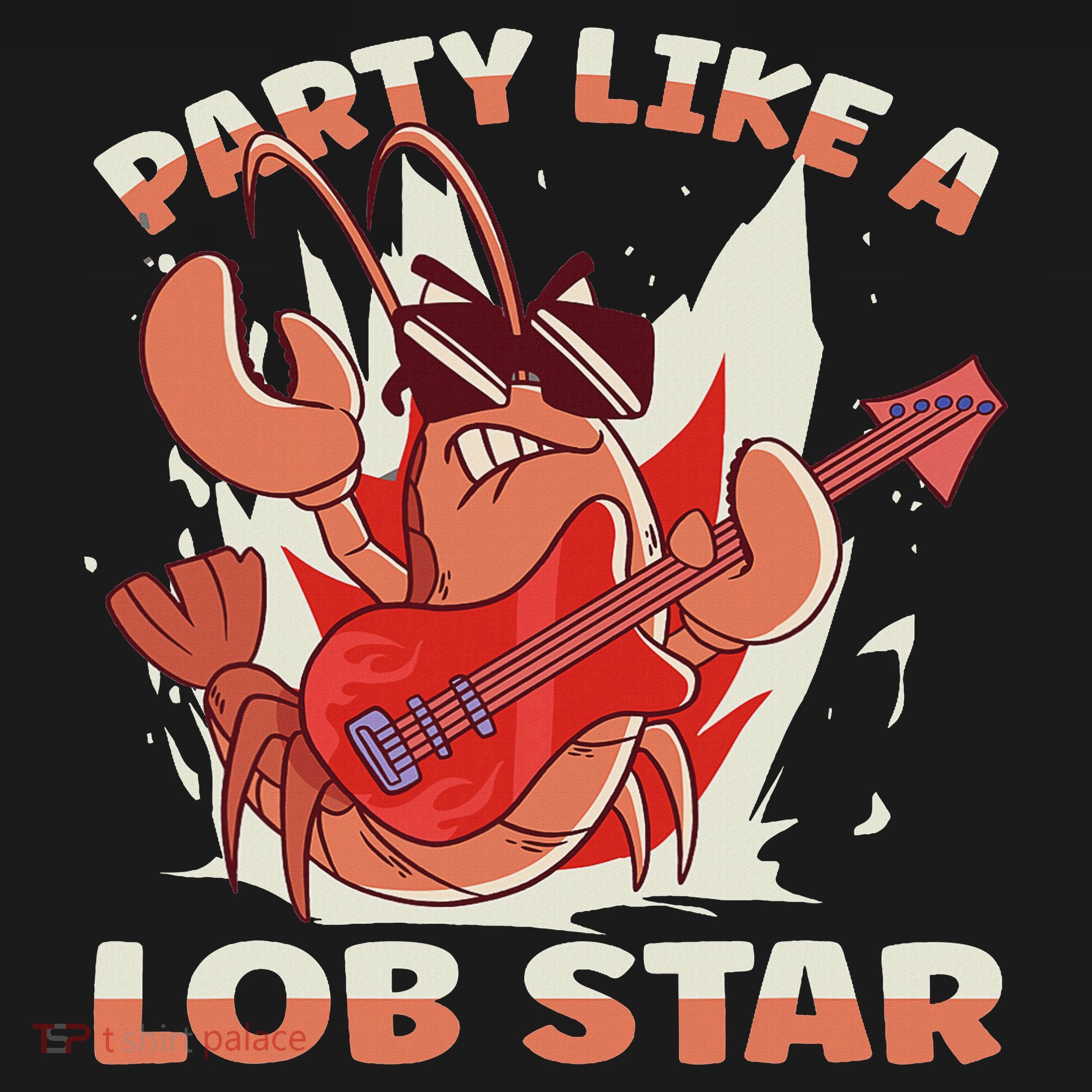 Party Like A Lob Star Lobster Kids Sweatshirt