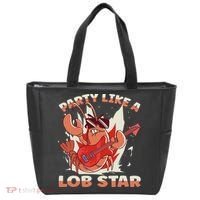 Party Like A Lob Star Lobster Tote Bag thumb 0