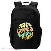 Peace Love And Hollow Points Backpack thumb 0