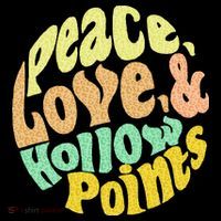 Peace Love And Hollow Points Baby Bodysuit thumb 2