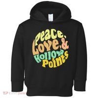 Peace Love And Hollow Points Toddler Hoodie thumb 0