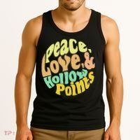 Peace Love And Hollow Points Tank Top thumb 3
