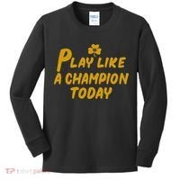 Play Like A Champions Todays Kids Long Sleeve Shirt thumb 0