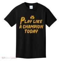 Play Like A Champions Todays Kids T-Shirt thumb 0