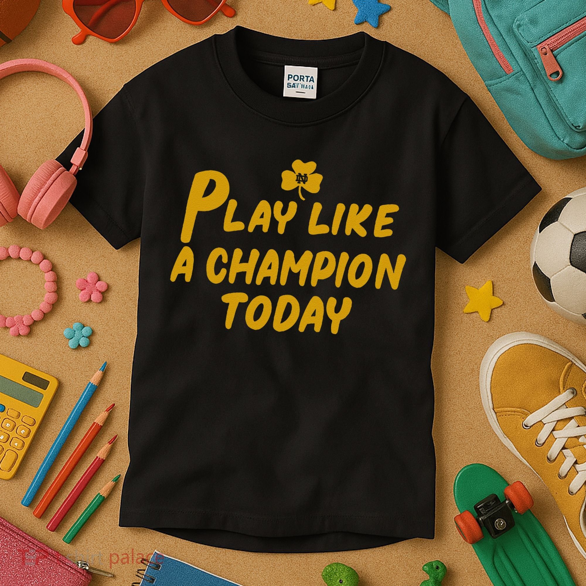 Play Like A Champions Todays Kids T-Shirt