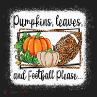 Pumpkin Leaves And Football Please Leopard Fall Vibes Gift Beanie thumb 2