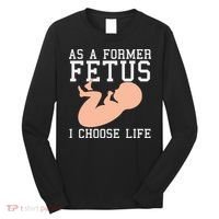 Pro Life Anti Abortion Christian Long Sleeve Shirt thumb 0