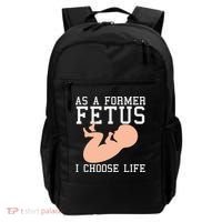 Pro Life Anti Abortion Christian Backpack thumb 0