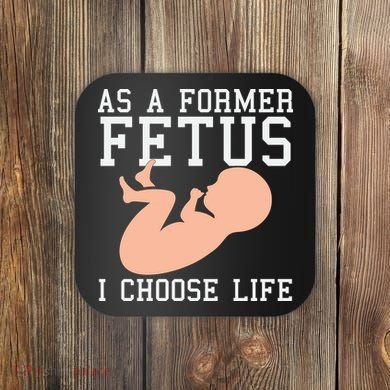 Pro Life Anti Abortion Christian Coaster