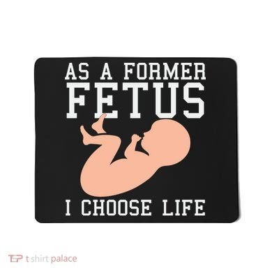 Pro Life Anti Abortion Christian Mousepad