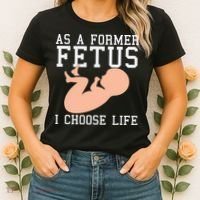 Pro Life Anti Abortion Christian Women's T-Shirt thumb 2