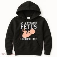 Pro Life Anti Abortion Christian Kids Hoodie thumb 0
