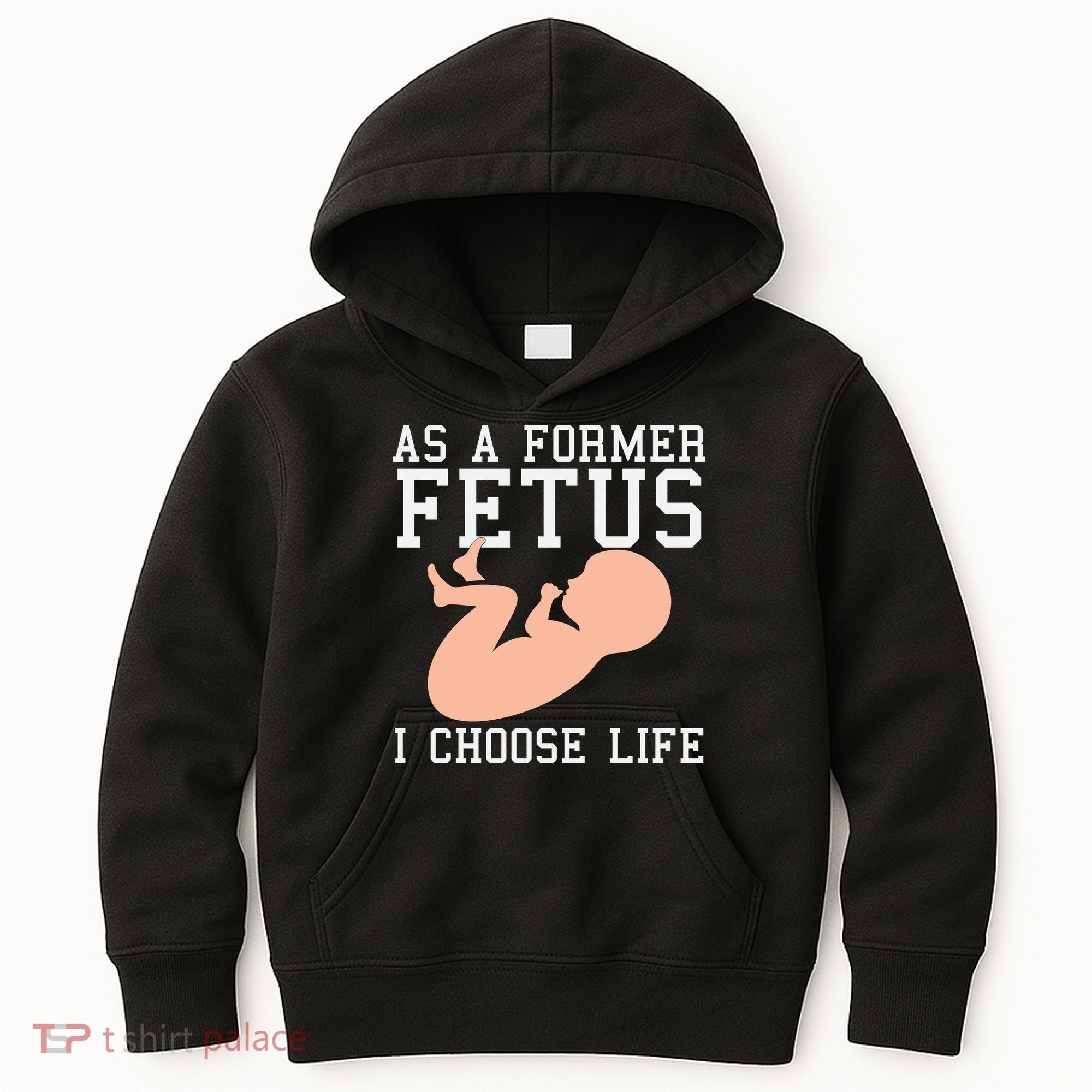 Pro Life Anti Abortion Christian Kids Hoodie