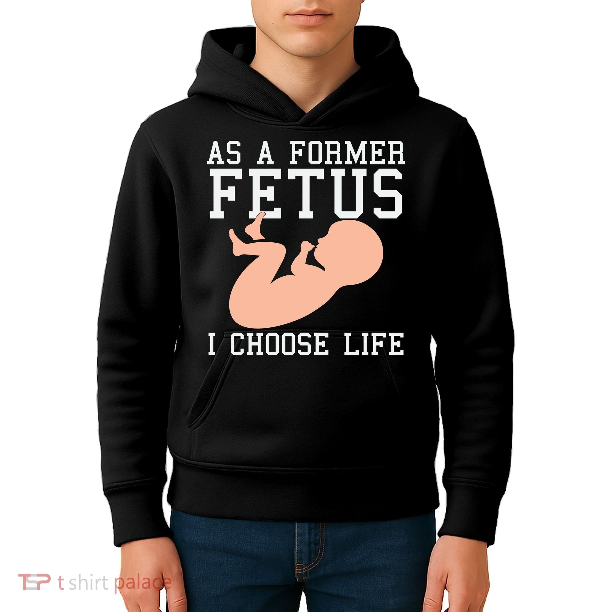 Pro Life Anti Abortion Christian Kids Hoodie