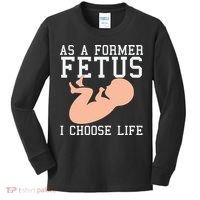 Pro Life Anti Abortion Christian Kids Long Sleeve Shirt thumb 0