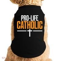 Pro Life Anti Abortion Catholic Doggie Tank thumb 0