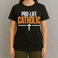 Pro Life Anti Abortion Catholic T-Shirt thumb 4