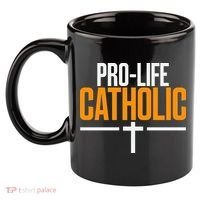 Pro Life Anti Abortion Catholic 11oz C Handle Ceramic Mug thumb 2