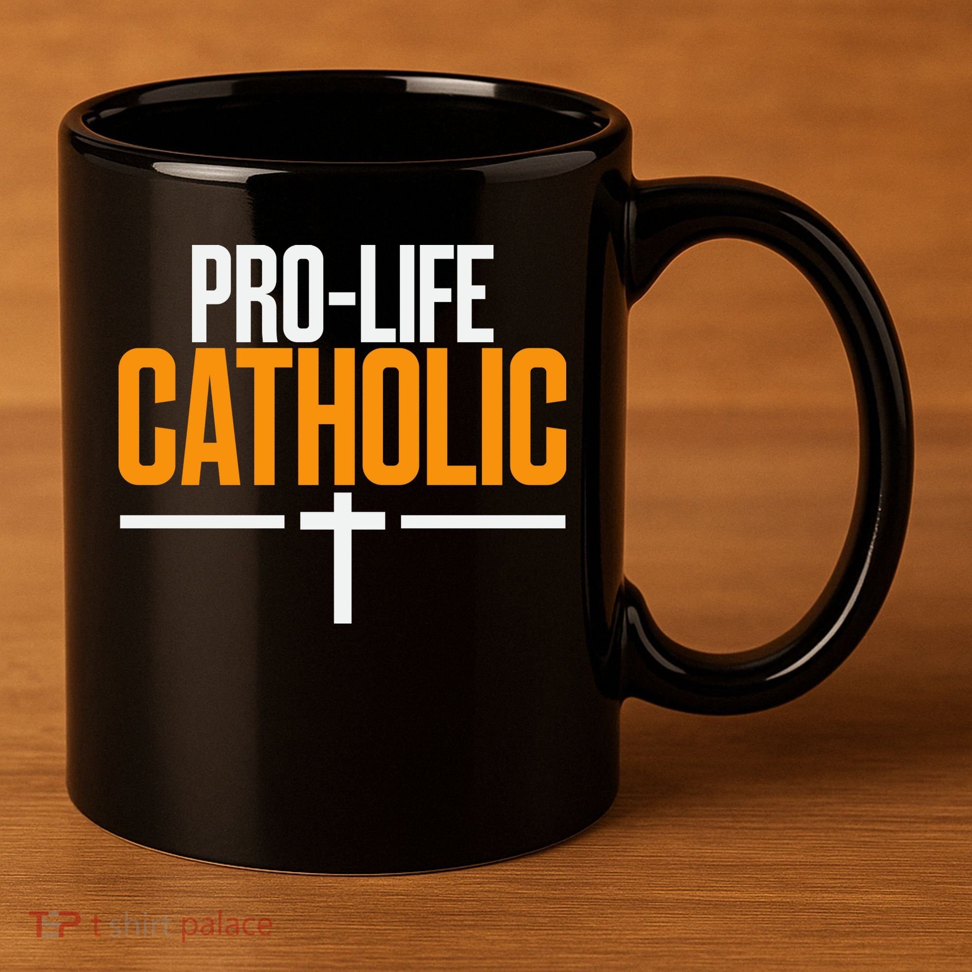 Pro Life Anti Abortion Catholic 11oz C Handle Ceramic Mug
