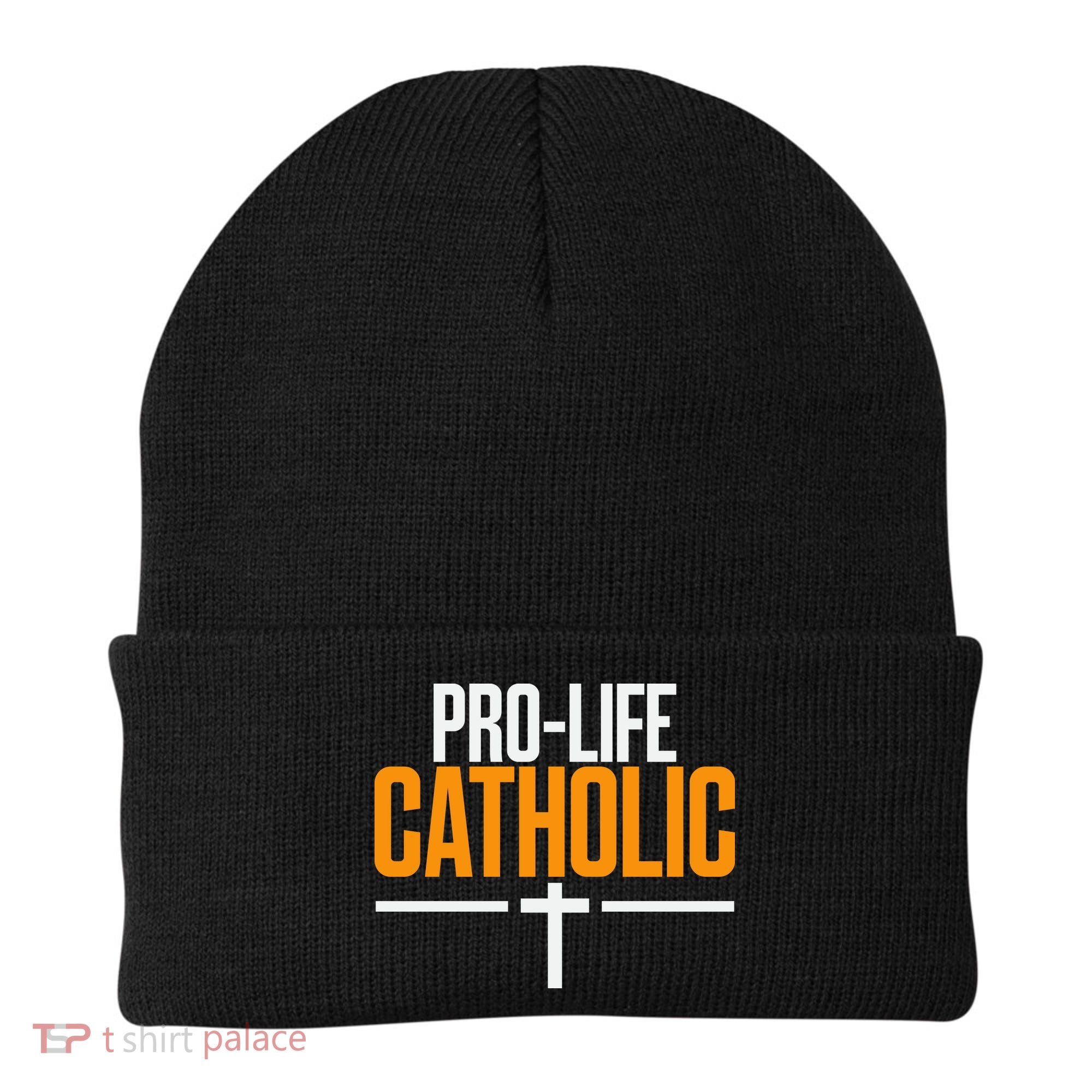 Pro Life Anti Abortion Catholic Beanie
